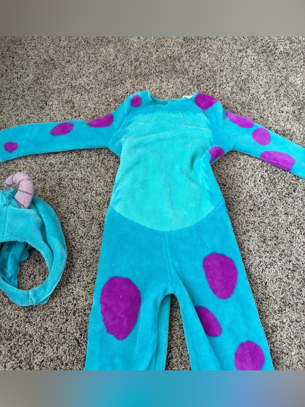 Disney Halloween Monsters Inc “ Sulley” Toddler Costume - Size 3/4T - Picture 7 of 11